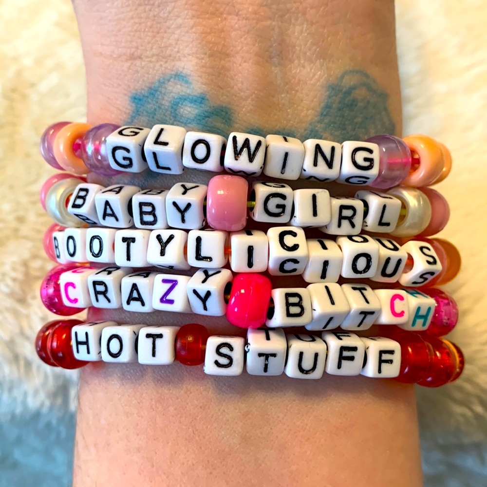 Raver Kandi Bracelet 5 Pack Sassy